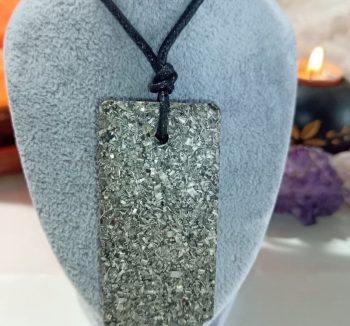 Pendentif Orgonite Plaque Rectangulaire 24 gr.