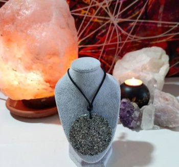 Pendentif Orgonite Grand Cercle 25 gr.