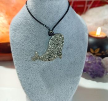 Pendentif Orgonite Baleine 4 gr.