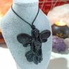 Pendentif Orgonite Fée 2 Ailes de Magnétite - 15 gr. - Imagen 2