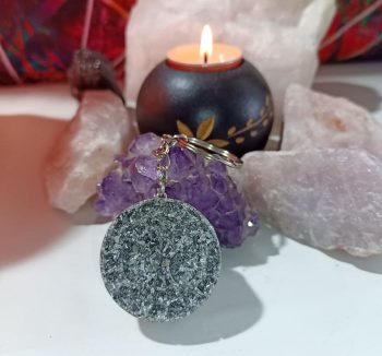 PORTE-CLÉS Orgonite LOGO SPIDERMAN 20 gr.