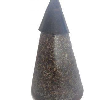 Orgonite Pyramide Grand Cône LARGE IRON CHIP avec pointe en magnétite 1 100 gr