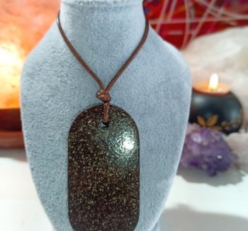 Pendentif orgonite Plaque militaire PETIT IRON CHIP 30 gr.