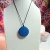 OrgoChakra Troisième Oeil Pendentif ou porte-clés en forme de demi-cercle 15 gr.