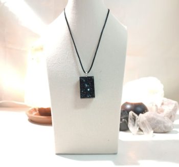 Personal 5G EMF PROTECTOR Pendentif Grand Rectangle 3D