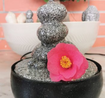 Base Fontaine à Eau Protection 5G et Cascade Orgonite - Electronite
