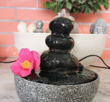 Fontaine à eau à base d'orgonite - Électronite Protection 5G