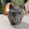 Loup. Grosse Tête 850 gr. orgonite-électronite - Imagen 3